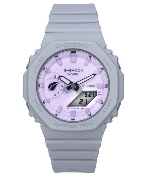 Casio G-Shock Natures Colour Series Analog Digital Purple Dial Quartz GMA-S2100NC-8A 200M Womens Watch