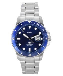 Fossil Blue Dive Stainless Steel Blue Dial Quartz FS6029 100M Men's Watch