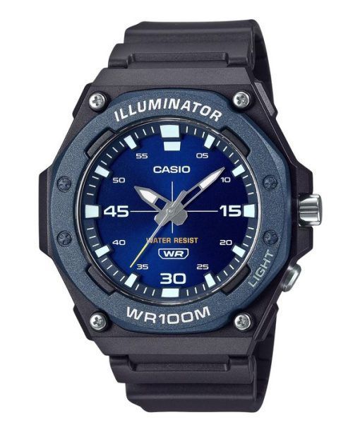 Casio Standard Analog Resin Strap Blue Dial Quartz MW-620H-2AV 100M Men's Watch