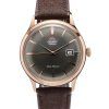 Orient Bambino Version 4 Leather Strap Bronze Dial Automatic RA-AC0P04Y10B Men's Watch