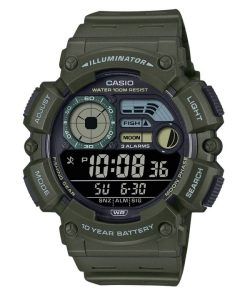 Casio Digital Resin Strap Quartz WS-1500H-3BV 100M Men's Watch