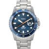 Fossil Blue Dive Stainless Steel Blue Dial Quartz FS6050 100M Men's Watch