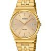 Casio Standard Analog Gold Tone Stainless Steel Gold Dial Quartz MTP-B145G-9AV Unisex Watch