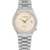 Citizen Tsuyosa Stainless Steel Beige Dial Automatic NJ0151-88W Men's Watch