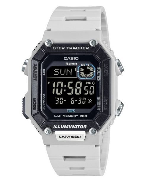 Casio Standard Digital Smartphone Link Step Tracker Resin Strap Quartz WS-B1000-8BV 100M Men's Watch