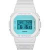 Casio G-Shock Digital White Resin Strap Quartz DW-5600TL-7 200M Men's Watch