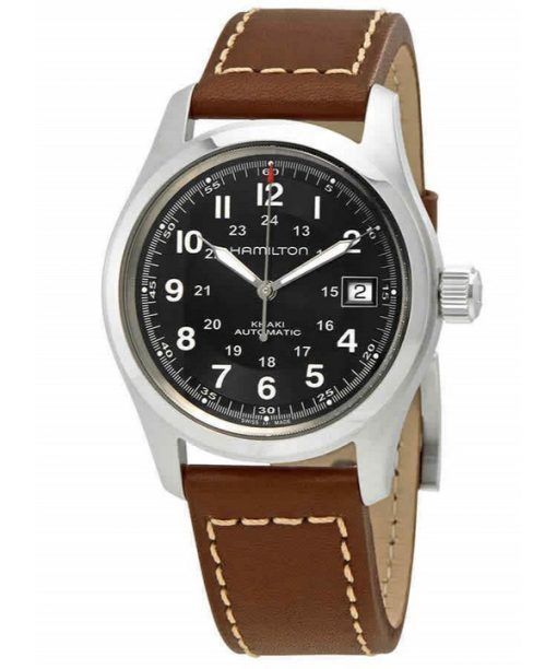 Hamilton Khaki Field Black Dial H70455533 Mens Watch