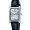 Casio Standard Analog Leather Strap Silver Dial Quartz LTP-1234LL-7A Women's Watch