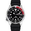 Citizen Promaster Marine Rubber Strap Black Dial Automatic Diver's NY0085-19E 200M Men's Watch