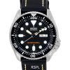 Seiko Automatic Diver's Ratio Black Leather SKX007K1-LS2 200M Men's Watch