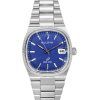 Bulova Classic Super Seville 262kHz Precisionist Stainless Steel Blue Dial Quartz 96B440 Men's Watch