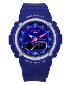 Casio Baby-G Analog Digital Resin Strap Blue Dial Quartz BGA-280DN-2A 100M Women's Watch