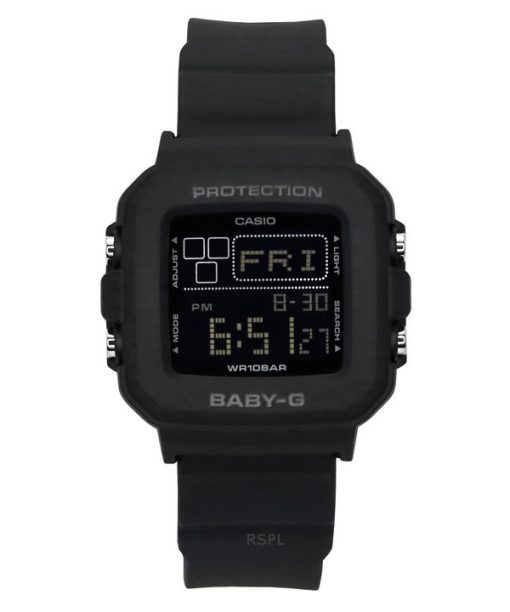 Casio Baby-G Digital Resin Strap Black Dial Quartz BGD-10-1 100M Women's Watch