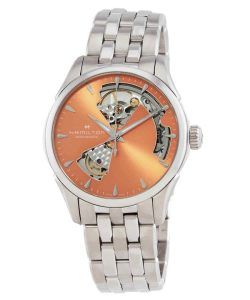 Hamilton Jazzmaster Stainless Steel Apricot Open Heart Dial Automatic H32215100 Women's Watch