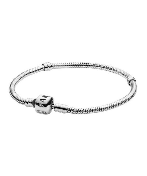 Pandora Moments Snake Chain Bracelet 590702HV-21 For Women