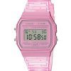 Casio Youth Pink Resin Digital F-91WS-4 F91WS-4 Unisex Watch