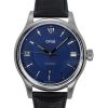 Oris Classic Date Leather Strap Blue Dial Automatic 01 733 7719 4075-07 5 20 35 Men's Watch