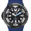 Citizen Promaster PU Strap Black Dial Eco-Drive Divers BJ8055-04E 300M Mens Watch