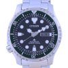 Citizen Promaster Black Dial Stainless Steel Automatic Diver's NY0084-89E 200M Men's Watch