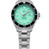 Ratio FreeDiver Sapphire Stainless Steel Green Dial Automatic RTFL835 200M Women's Watch