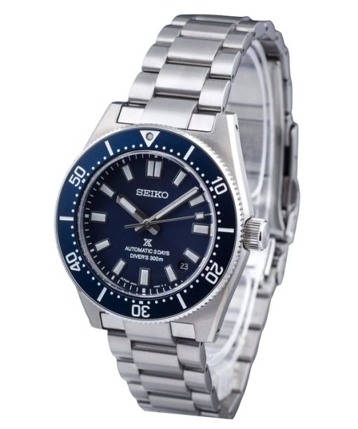 Seiko Prospex Stainless Steel Blue Dial Automatic Diver's SPB451J1 300M Men's Watch