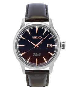 Seiko Presage Cocktail Time Purple Sunset Star Bar Limited Edition Multicolor Dial Automatic SRPK75J1 Men's Watch