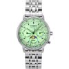 Zeppelin LZ 14 Marine Moon Phase Stainless Steel Green Dial Quartz 8637M4 Women's Watch