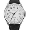 Citizen Radio Controlled Leather Strap White Dial Eco-Drive CB0250-17A 100M Men's Watch