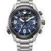 Citizen Promaster Land 35th Anniversary Chronograph Blue Dial Eco-Drive JV1006-51L 200M Men's Watch